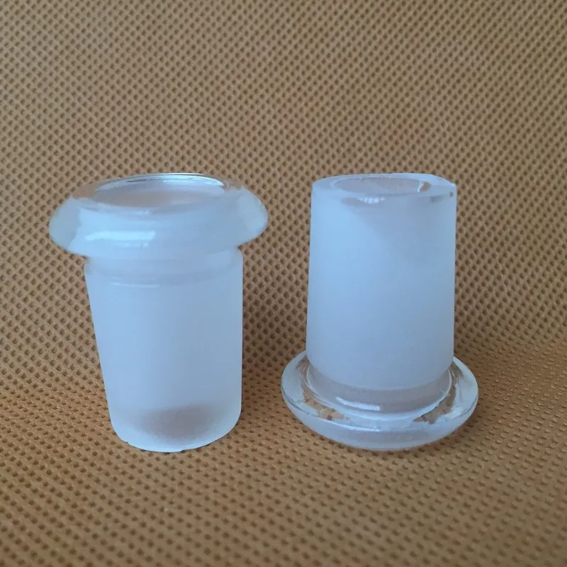 Adattatore in vetro da 18,8 mm maschio a 14,5 femmina per bong in vetro