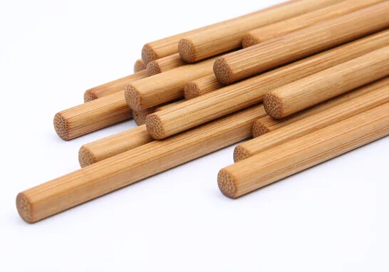 10 paar / natuurlijke huisgezondheid bamboe eetstokjes zonder lak wax carbide chopstick restaurant eetkamer hotel hotel gasten gebruik eetstokjes