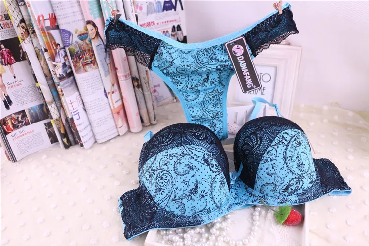 WholeOriginal Authentic High Grade Push Up Bra Thong Sets Bras For Women Underwear  Bra Set Lace Sexy Lingerie Panty Female Un7256015 From Tncb, $15.77