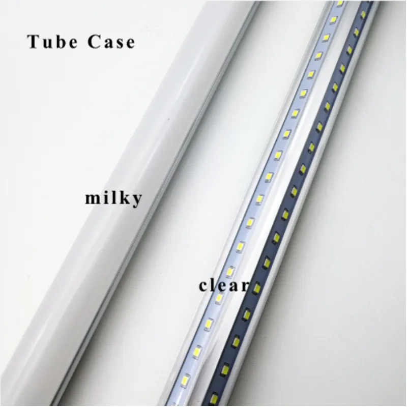 V-em forma de 4FT T8 LED Tubo 4FT 5FT 6FT 8FT Luzes Refrigerador LED Tubos Fluorescentes Lâmpada de Luz LED G13 Double Glow Tubes Iluminação