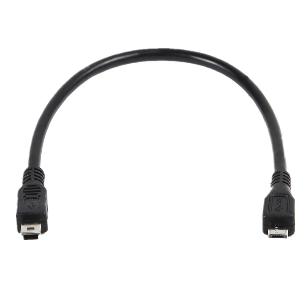 Cavo dati convertitore adattatore maschio da micro maschio a mini USB 5 pin