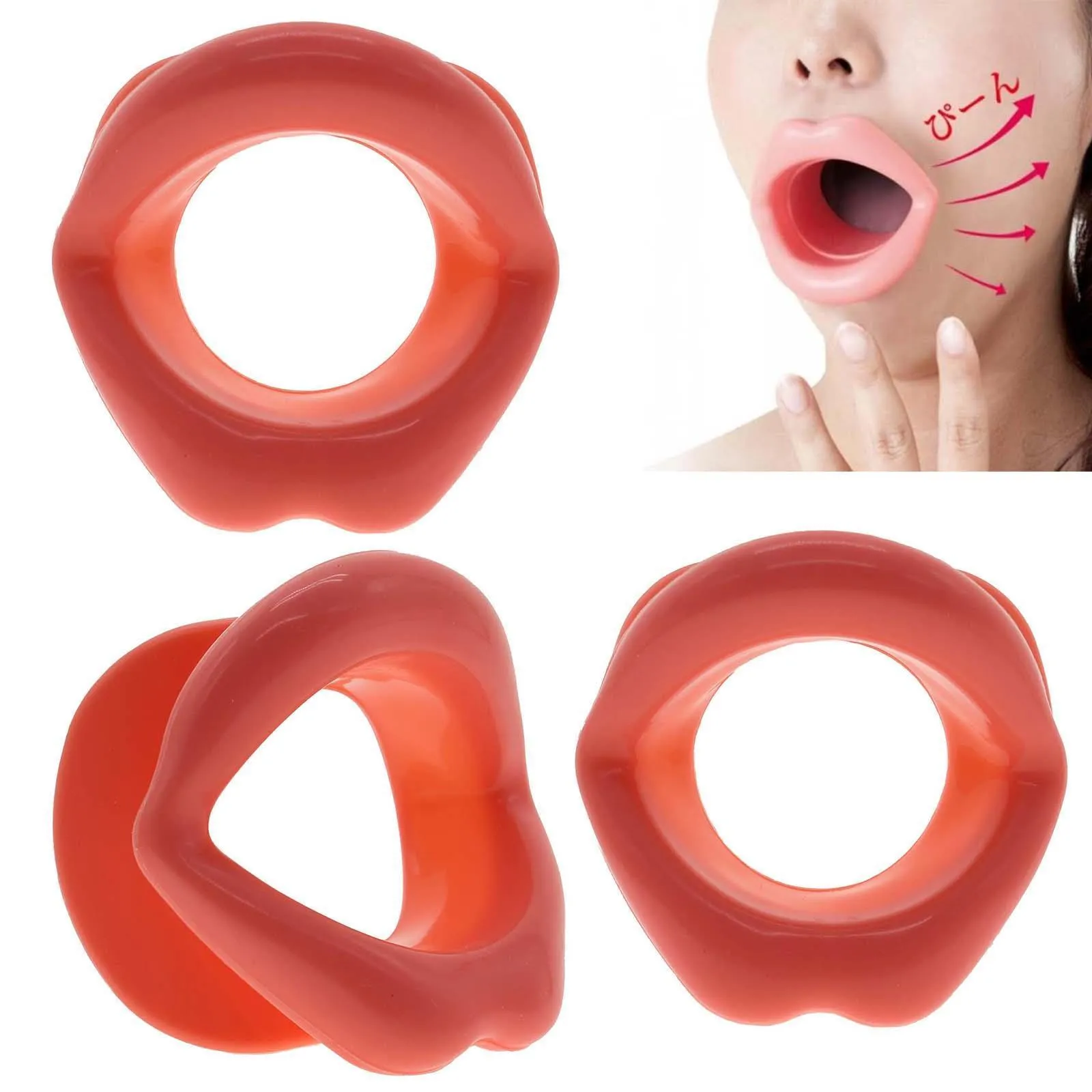 Kvinnors anti-aging rynka mun ansikts åtdragare slimmare smalare shaper-verktyg #R91