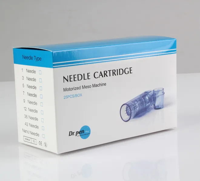 Disposable Derma pen Needle cartridge Painless microneedle therapy 12 pin needles 36 pin needles Nano needle Silicon Needle