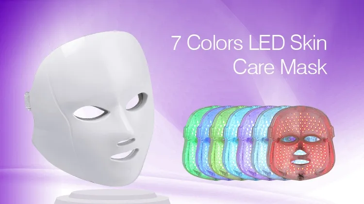 Visage lumière led machine de thérapie photon beauté couleur enlever l'acné  lampe UV masque nano pulvérisation lumière rouge therapie dispositif