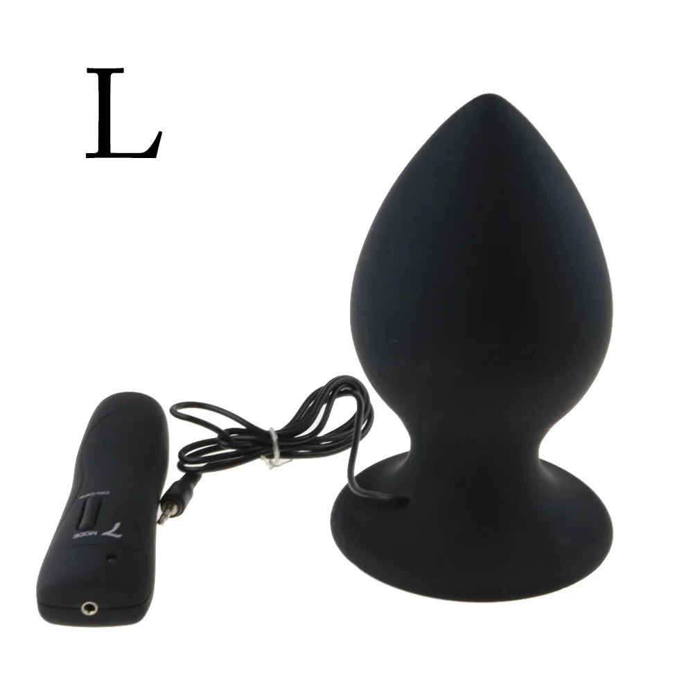 XXL Silicone Anal Plug Vibrator Super Big 7 Mode... From Bawanbian, $12.64  | DHgate.Com