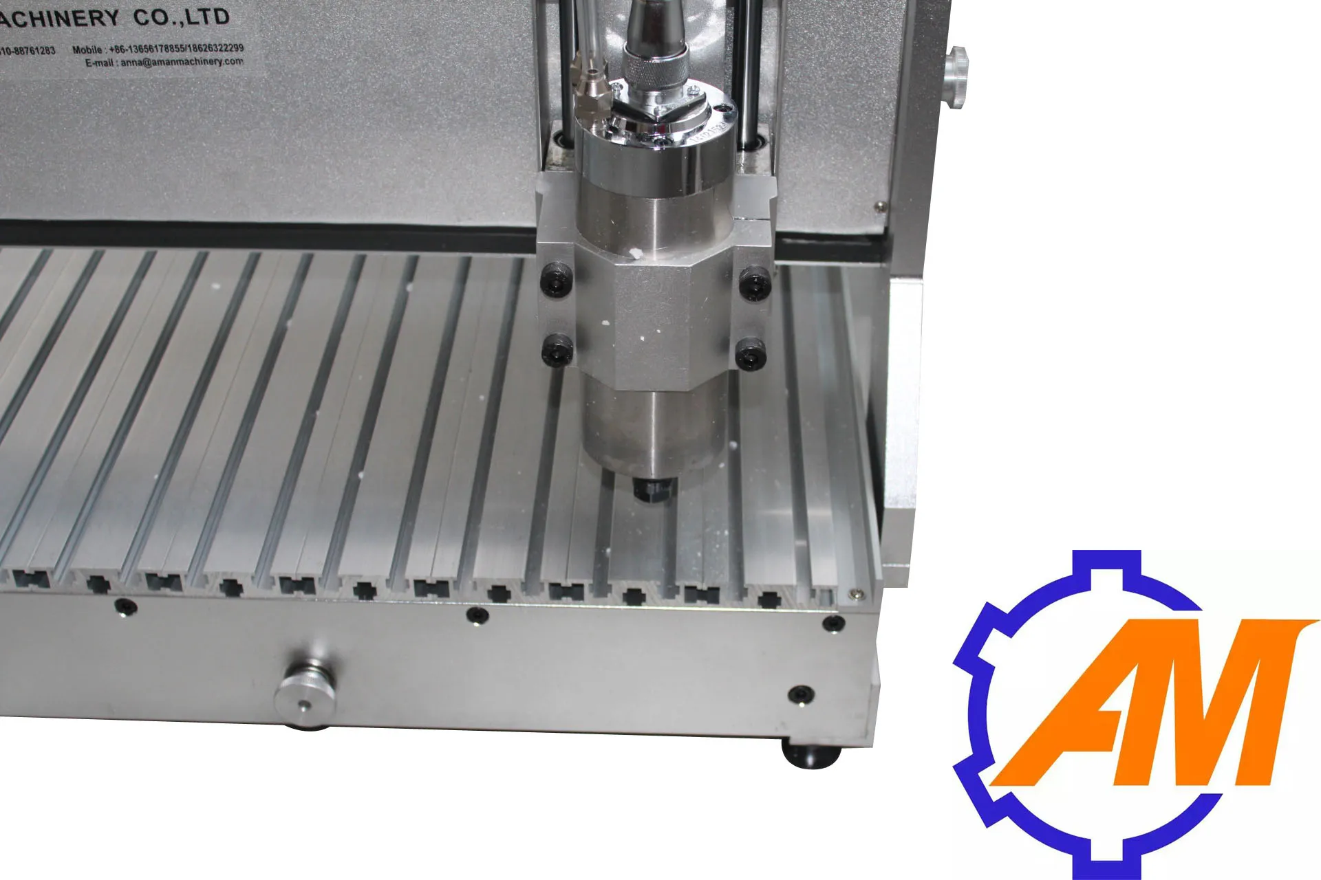 Fresadora cnc de metal desktp, máquina de grabado cnc AM6040, máquina enrutadora cnc para carpintería