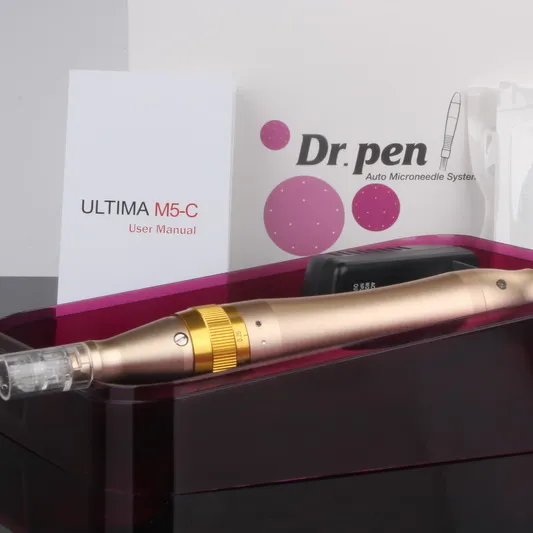 Dr pen عالية السرعة Derma Pen قابلة للشحن Derma Rollers Dermastamp uesd with Hyaluronic Youth Serum