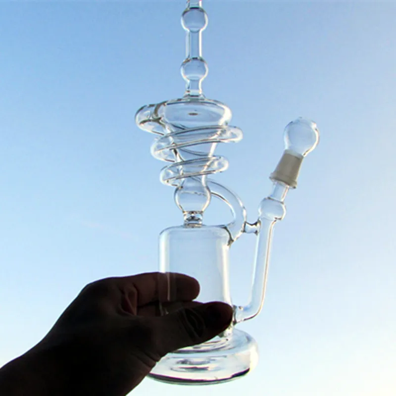 Bon marché! Bangs pipes Hitman Glass Sundae stacks Plates-formes pétrolières en verre conduites d'eau Pips en verre épais et robustes avec joint mâle de 14,4 mm