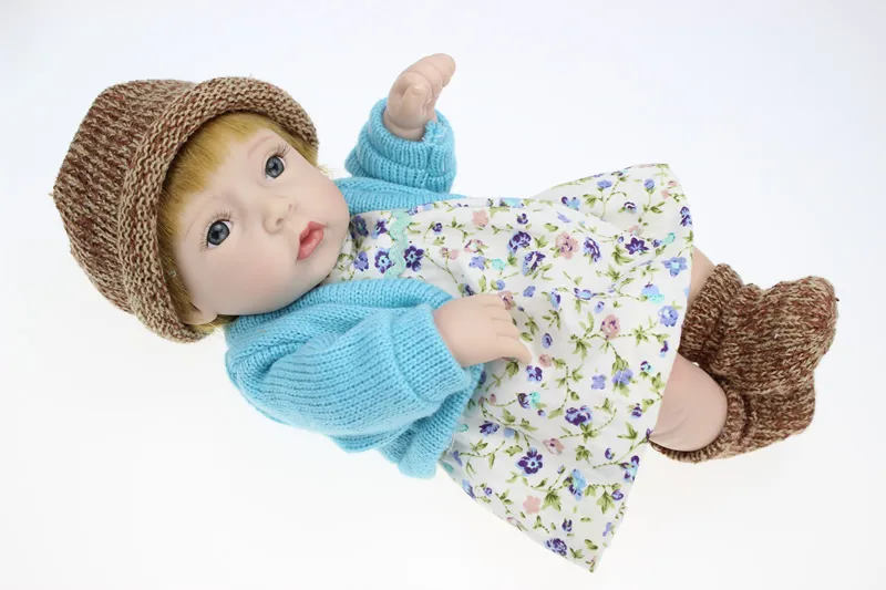 Little Peachut Alive Doll Reborn Boy Babies 10 cali Pełny Ciało Silikonowe Winyl Noworodków Lalki Z Odzieżowymi Dzieci Bożenarodzeniowi Prezent