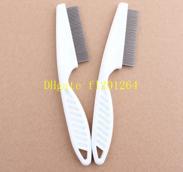 Hot Sale Pet Dog Hair Flea Comb Stainless Pin Dog Cat Grooming Brush Comb Clean Tool Small & Big size