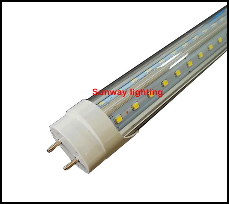 5 Pés extremidades g13 V Forma lados dobro T8 Tubo Do DIODO EMISSOR de luz 50 W 5FT 1.5 M Para a porta mais fresca Luzes fluorescentes do diodo emissor de luz AC85-265V UL