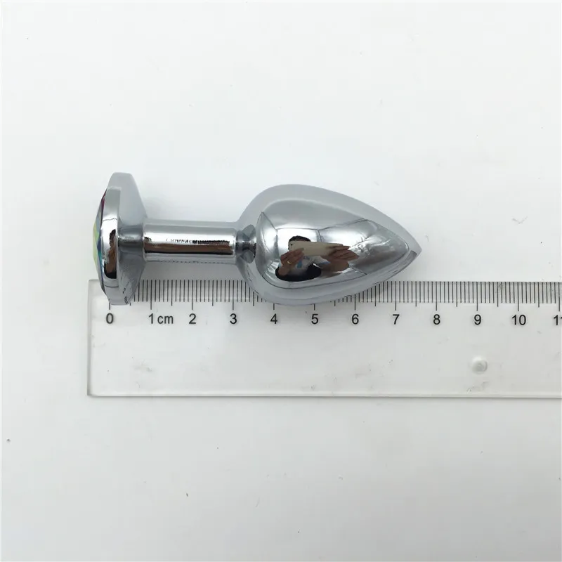 Giocattoli anali in metallo di piccole dimensioni sesso Butt Plug Plug anale in acciaio inossidabile, giocattoli del sesso Prodotti del sesso adulti
