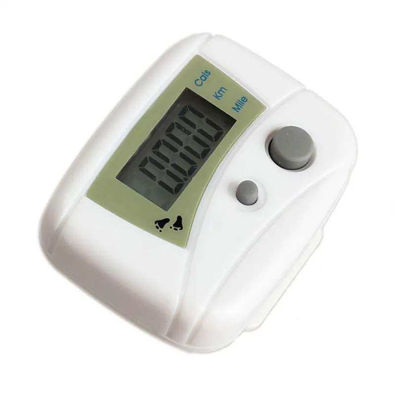 Vendita calda LCD contapassi passo a piedi clip calorie corsa contatore digitale passametro Miltifunction regali sportivi all'aria aperta