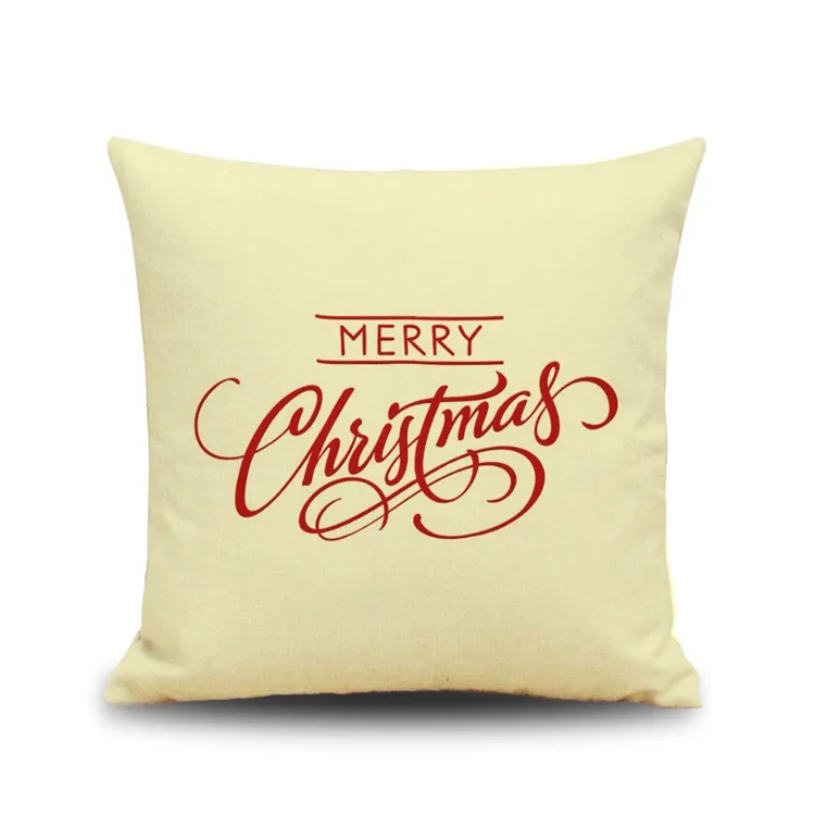 Jul Ren Kudde Skydd Gott Nytt År Kudde Skal Jul Reindeers Pillow Case Home Decor Pillowcases