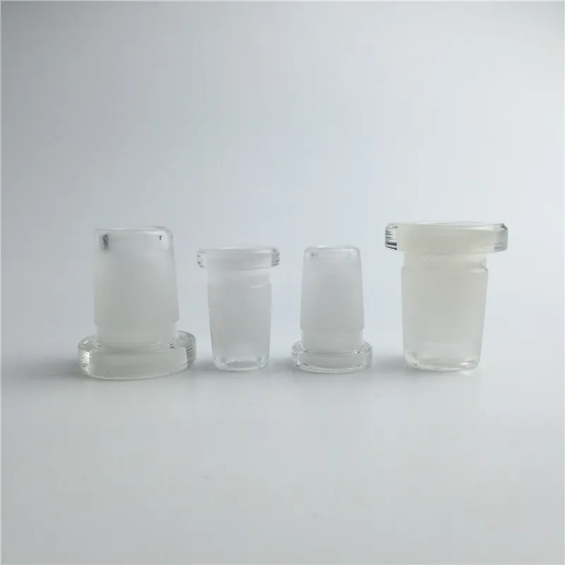 10mm Kobieta do 14mm męski szklany adapter konwerter grube usta Forsted usta Pyrex szklane rury wodne Mini Bong Adapter do palenia