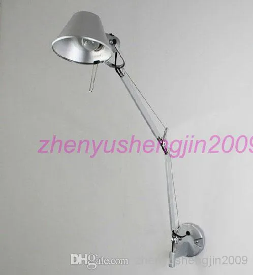 aluminum shade wall lamp long arm wall sconce metal wall light mechanical design wall lighting for dinning room study room sitting room