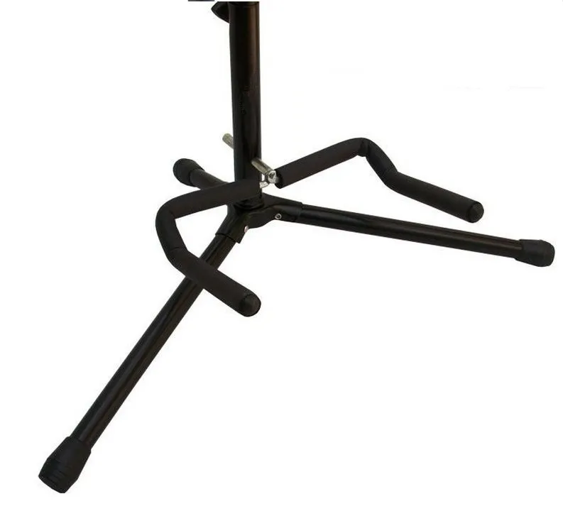 1st Black Guitar Stand Musical Instrument Vertical Nylongtr Rack Foldning Acoustic Electric Guitar Stand Guitar Parts9592428