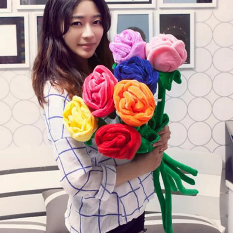 Hot Selling Plush Flower Artificial Rose Stuffed Toy... From Ok767, $1.96 | DHgate.Com Hot Selling Plush Flower Artificial Rose Stuffed Toy... From Ok767, $1.96 | DHgate.Com
