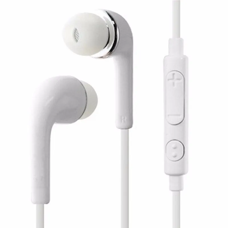 168B Écouteurs intra-auriculaires de haute qualité de 3,5 mm avec micro pour téléphone mobile intelligent Samsung Galaxy S4 J5 Sony Xiaomi sans boîte de vente au détail sans logo