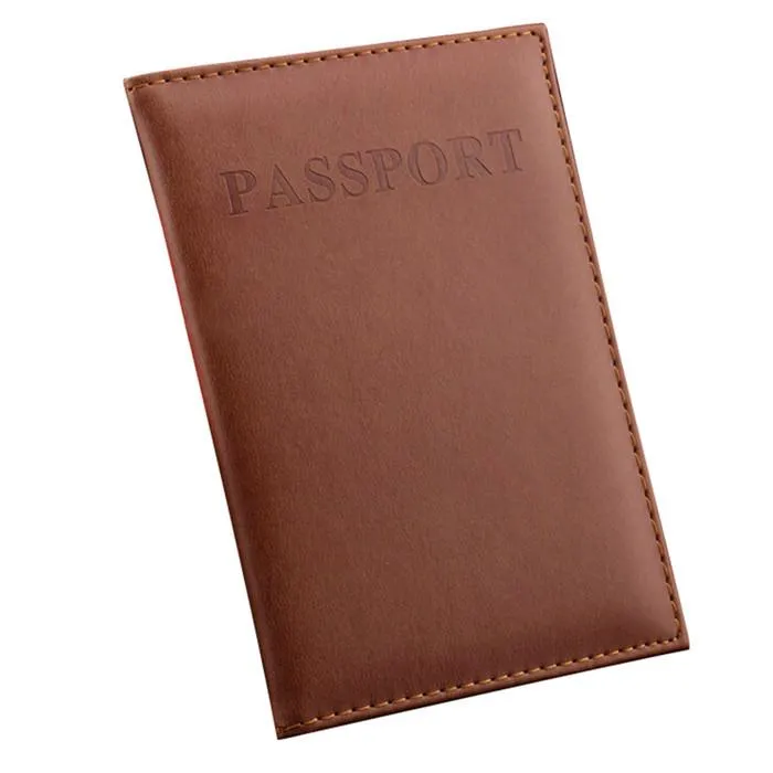 Fashion Passport Wallets Card Holders Cover Case Protector PU Leather Travel 14.2*9.8CM