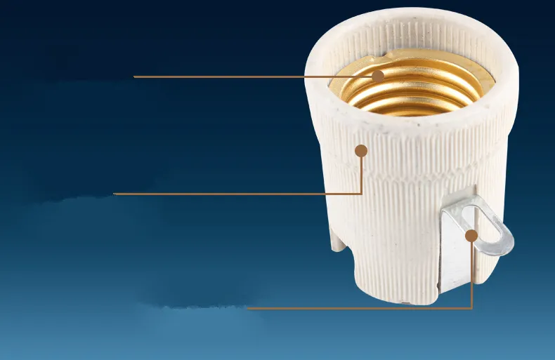 Ceramic E27 Lamp Holder B Q Socket With Screw Fastener E27 From Digitalfamily 0.86 DHgate.Com