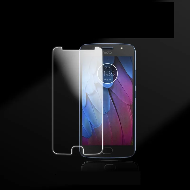 9H Premium 2.5D Härdad glasskärmsskydd för Motorola Moto G5S plus MOTO X4 Z2 FORCE E5 PLUS E5 Spela G6 Play / 