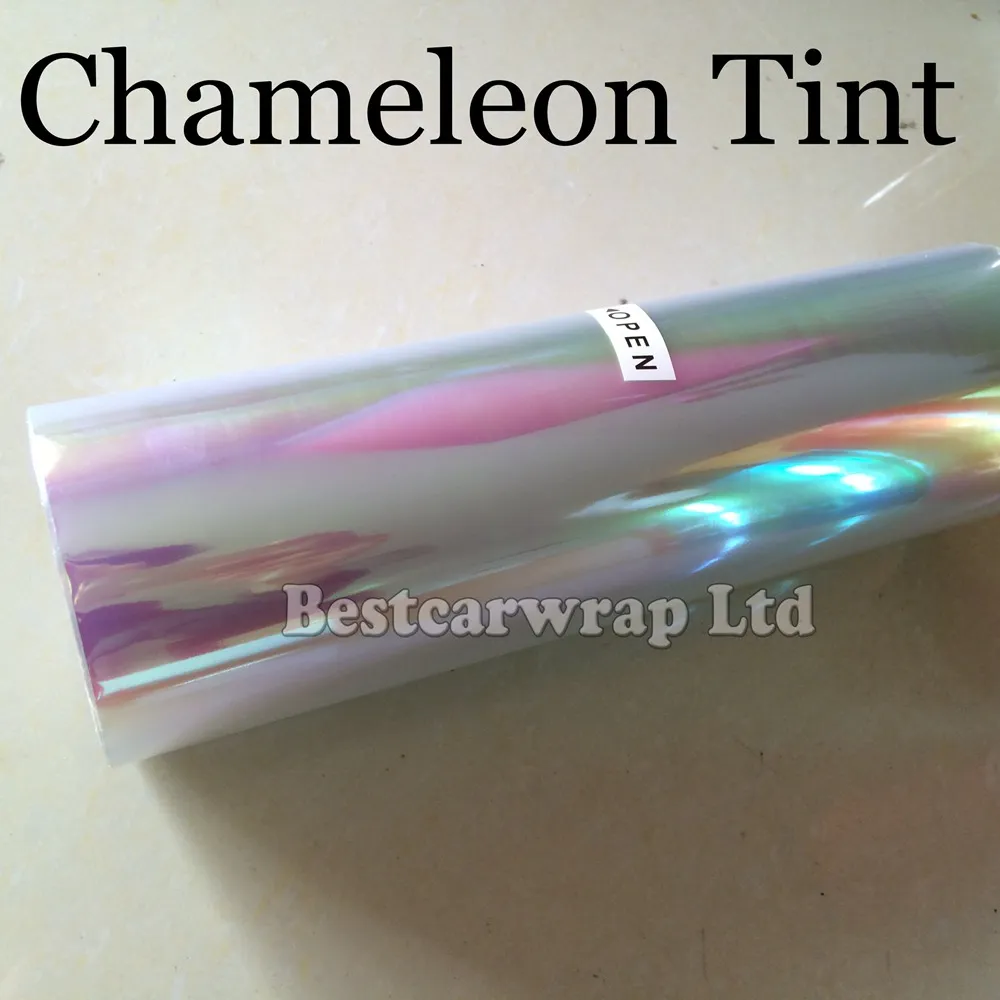 2 لفة/ الكثير من فيلم CHAMELEON CHARMELEON FIME FIME TINT LAYILLIGHT/ MOTRATION HEAMP TINT TINTING SIZE 0.3X10M/ ROLL DHL شحن مجاني