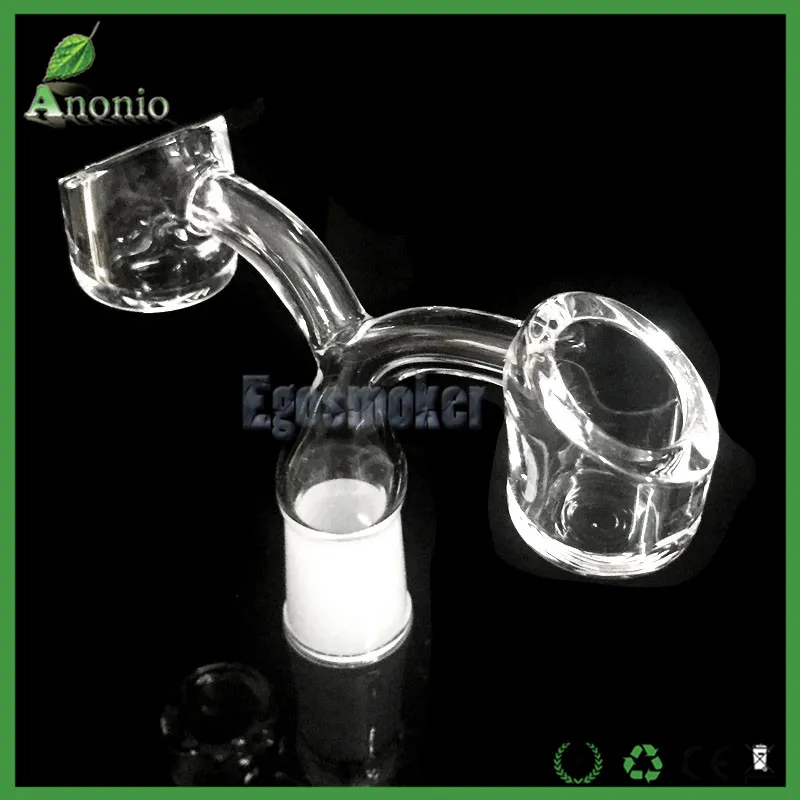 Rgosmoker 2016 Nuovo Arrivo di Alta Qualità 4mm di Spessore Domeless Doppie Teste Quarzo Club Banger Chiodo 10mm 14mm 18mm Chiodi Al Quarzo Maschio e Femmina