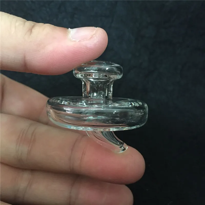 2017 Universal Glass Bubble 35mm Carb Cap Hat Style Dome für Thermal Quartz Banger Nail Glaswasserrohre auf Lager