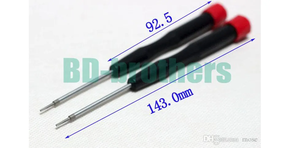 Crv الأسود 2.5x143 ملليمتر 5pt ts4 0.8 1.2 1.5 pentalobe الخماسي الخماسي ph000 ph00 t5 t6 t8 t10 2.5y مفتاح ل macbook air