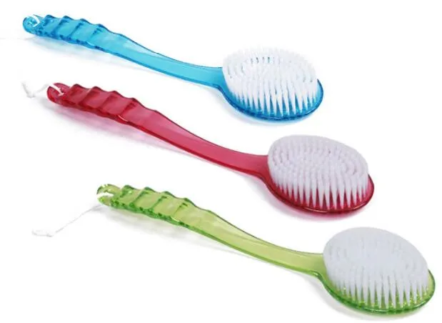 Fashion Hot Bath Brush Scrub Skin Massage Health Care Shower Reach Feet Rubbing Brush Exfoliation Brushes Body for Bathroom Product