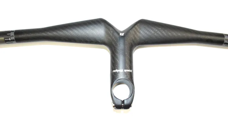 Black knight Carbon MTB Integrated Handlebar Bike Handlebars and Stem 580 600 620 640 660 680 700 720mm 90 100 110 120mm Matte351T