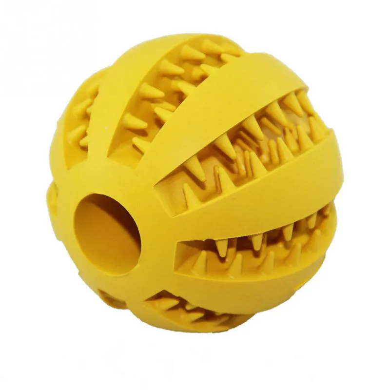 7CM Soft Rubber Chew Toys Ball For Medium Large Dogs Toy Balls Dog
