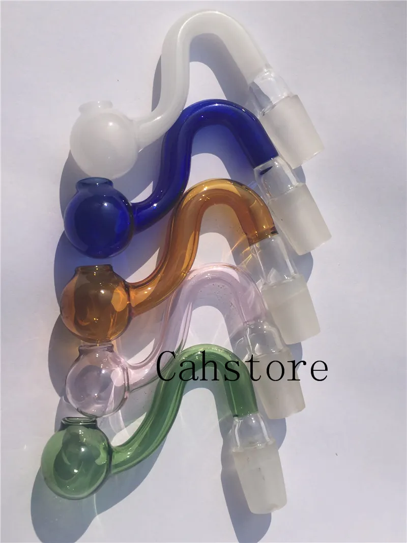 Färgrik 14.5mm Bong Bowl Man Percolator Glas Bong Bowl 14mm Glas Skärm Bowl Downstems för Bongs