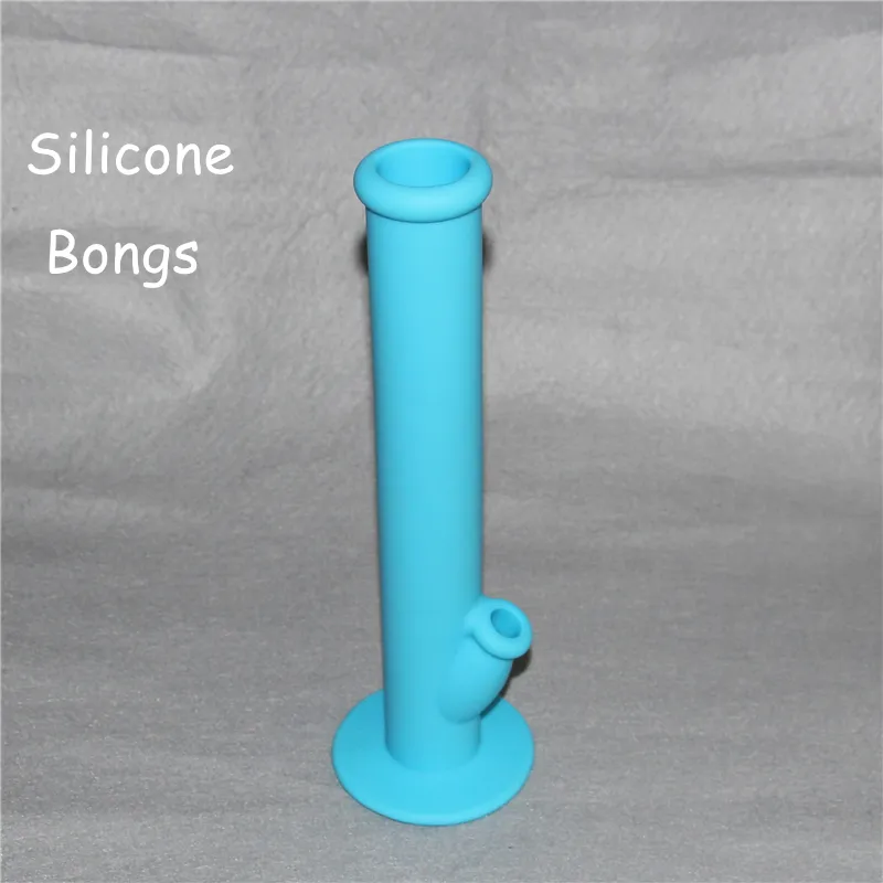 nuovi tubi l'acqua in silicone di tipo tubo bong in silicone acqua vari colori a scelta e contenitori cera siliconica DHL gratuito