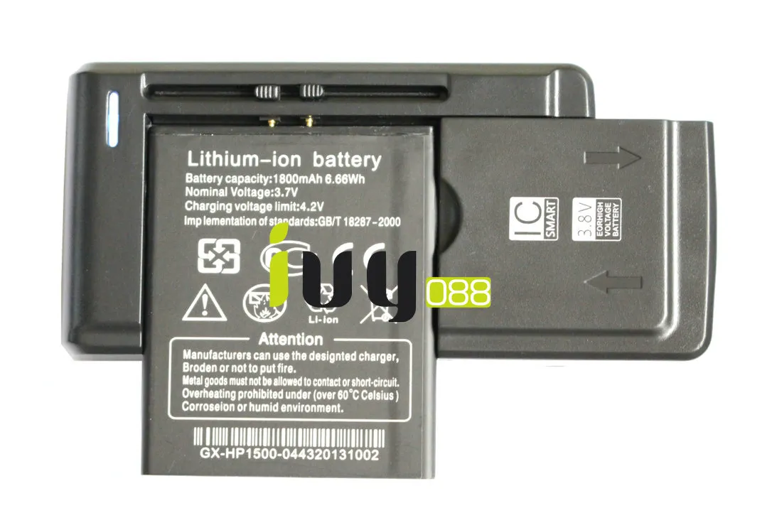 100% первоначально 1800mAh литий-ионная аккумуляторная батарея + Универсальное USB зарядное устройство для THL W100 W100S