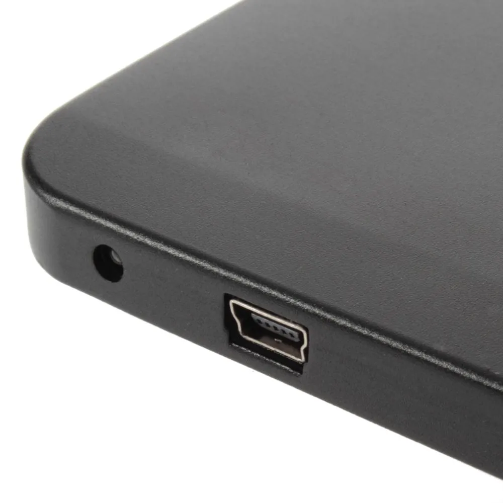 S2502 EL5018 USB 2.0 HDD Hard Drive Disk HDD Enclosure External 2.5 Inch Sata HDD Case Box Super Slim Aluminum alloy Mobile Disk