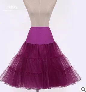 New Arrivals Tea Length Short Knee Swing Skirt Prom Silps Crinoline Bridal Petticoat Underskirt ballerina skirt WS0033701692