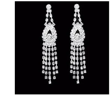 Conjuntos de jóias de noiva Brincos Colar anéis pulseira Acessórios um conjunto incluem quatro pcs moda de luxo novo estilo hot vender HT125