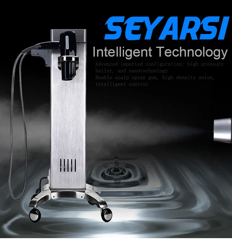Máquina de cuidado de cabelo nano SEYARSI, ferramenta de reparo de cabelo de alta eficiência, vaporizador de umidade, máquina de cuidado de couro cabeludo