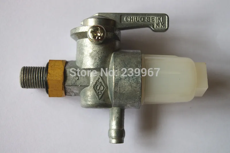 Rubinetto del carburante originale/Rubinetto del carburante/Valvola del carburante Subaru Robin EH12 EH12-2D Motore Costipatore antimanomissione