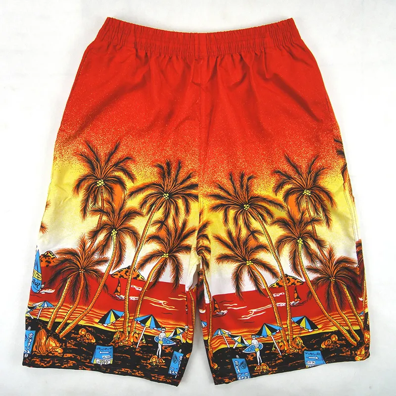 Pantaloncini da spiaggia da uomo di alta qualità all'ingrosso Pantaloncini corti da surf di marca Homme Pantaloncini da surf da uomo ad asciugatura rapida Bermudas Masculinas