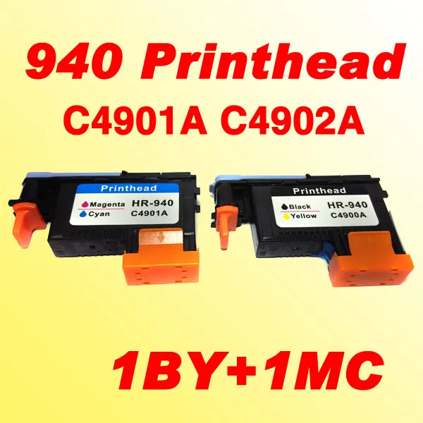 2 pcs compatível para hp 940 cabeça de impressão C4900A C4901A para hp940 cabeça de impressão Officejet Pro 8000 8500 8500A