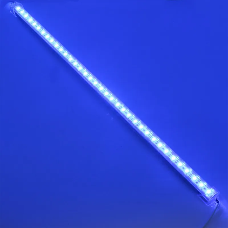 RGB Led Bar Light 12V SMD 5050 Chip U Aluminum Shell + PC Cover Hard Rigid Led Strip Light Tube for Kitchen Cabinet