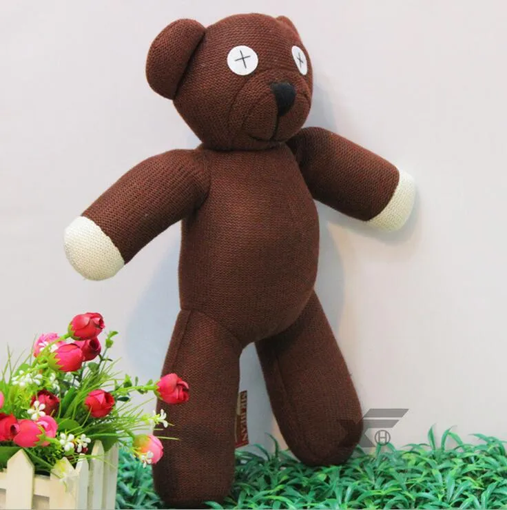 Bonito Mr Bean TEDDY BEAR Recheado de pelúcia urso de pelúcia brinquedo moda boneca de pelúcia presente para crianças 35 cm 6326462