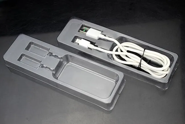 Micro USB Laddare Datum Kabelpapper Retail Paket Förpackning Boxar för iPhone 7 Plus 6S plus SE Samsung Galaxy S7 Edge With Handle OEM