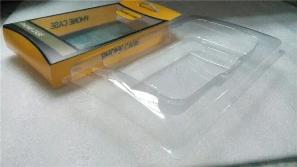 Partihandel Universal PVC-förpackningsbox med inre insats för iPhone 7 / 7Plus Samsung Note 7 Hybrid Defender Telefonfodral