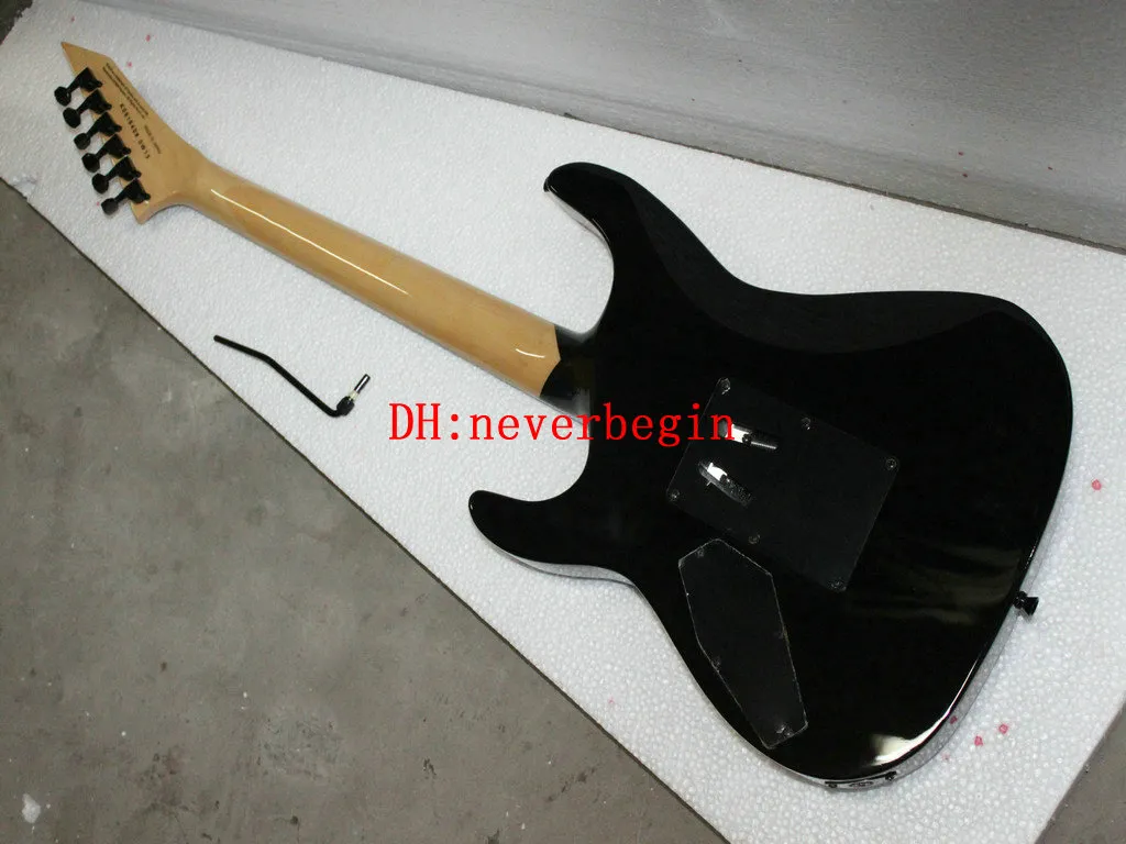 Envío gratis guitarras KH-2 Kirk Hammett Ouija guitarra eléctrica negra