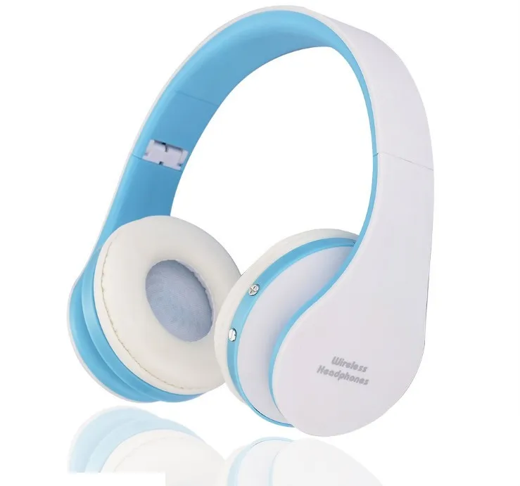 NX-8252 Professionell vikbara trådlösa hörlurar Super Effect Stereo Bass Headset Sport Running Bluetooth v3.0 + EDR med detaljhandeln