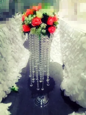 Gratis verzending (10 stks / partijen) acryl bruiloft middelpunt / bruiloft bloem staan
